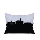 Auburn AL (Auburn University) Skyline Lumbar Pillow