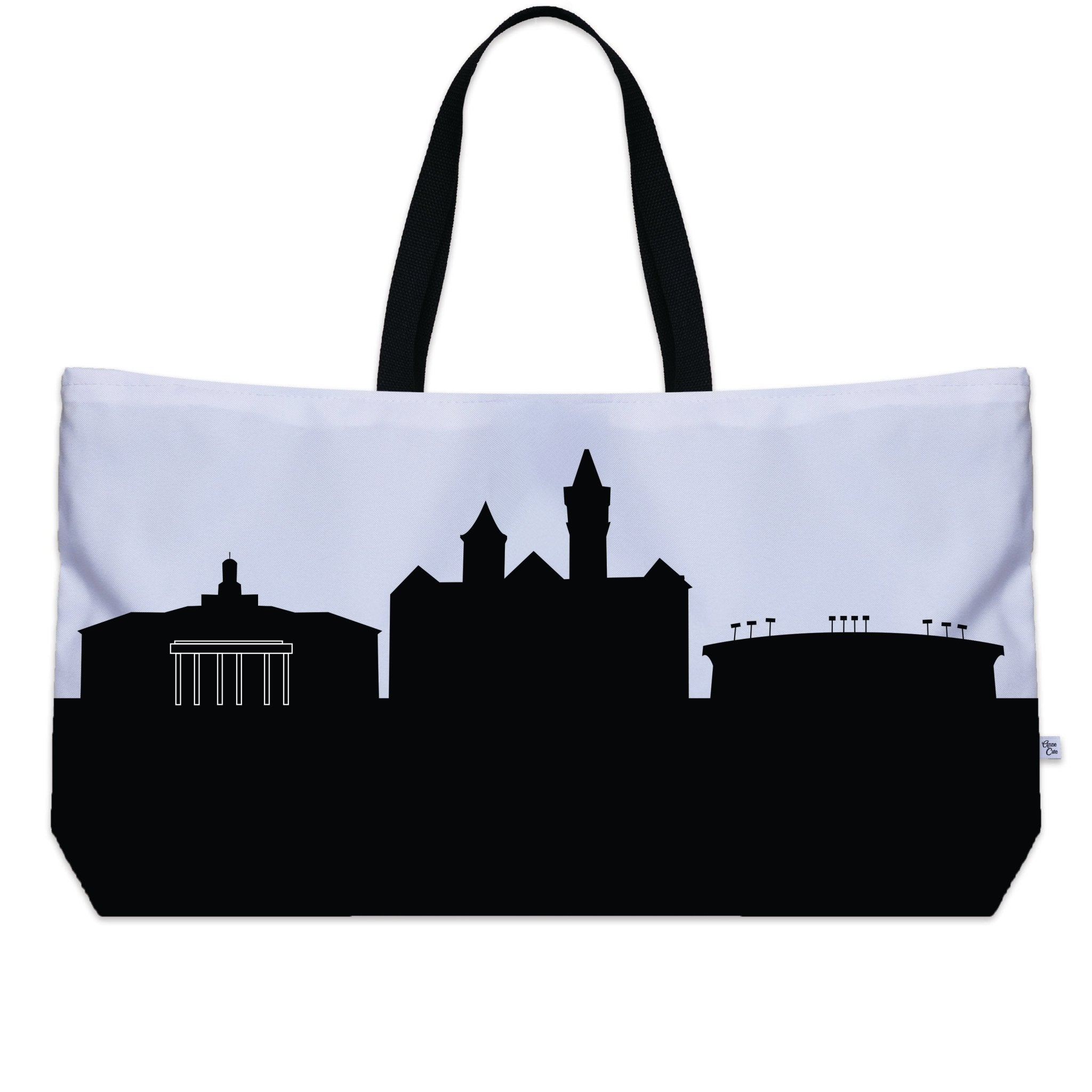 Auburn AL (Auburn University) Skyline Weekender Tote - Anne Cate