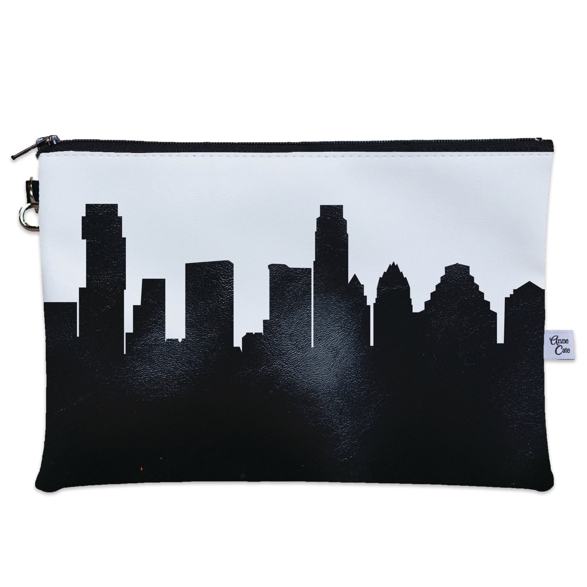 Auburn AL (Auburn University) Skyline Wristlet Clutch Purse - Anne Cate