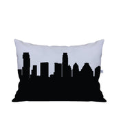 Austin TX Skyline Lumbar Pillow - Anne Cate