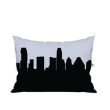 Austin TX Skyline Lumbar Pillow