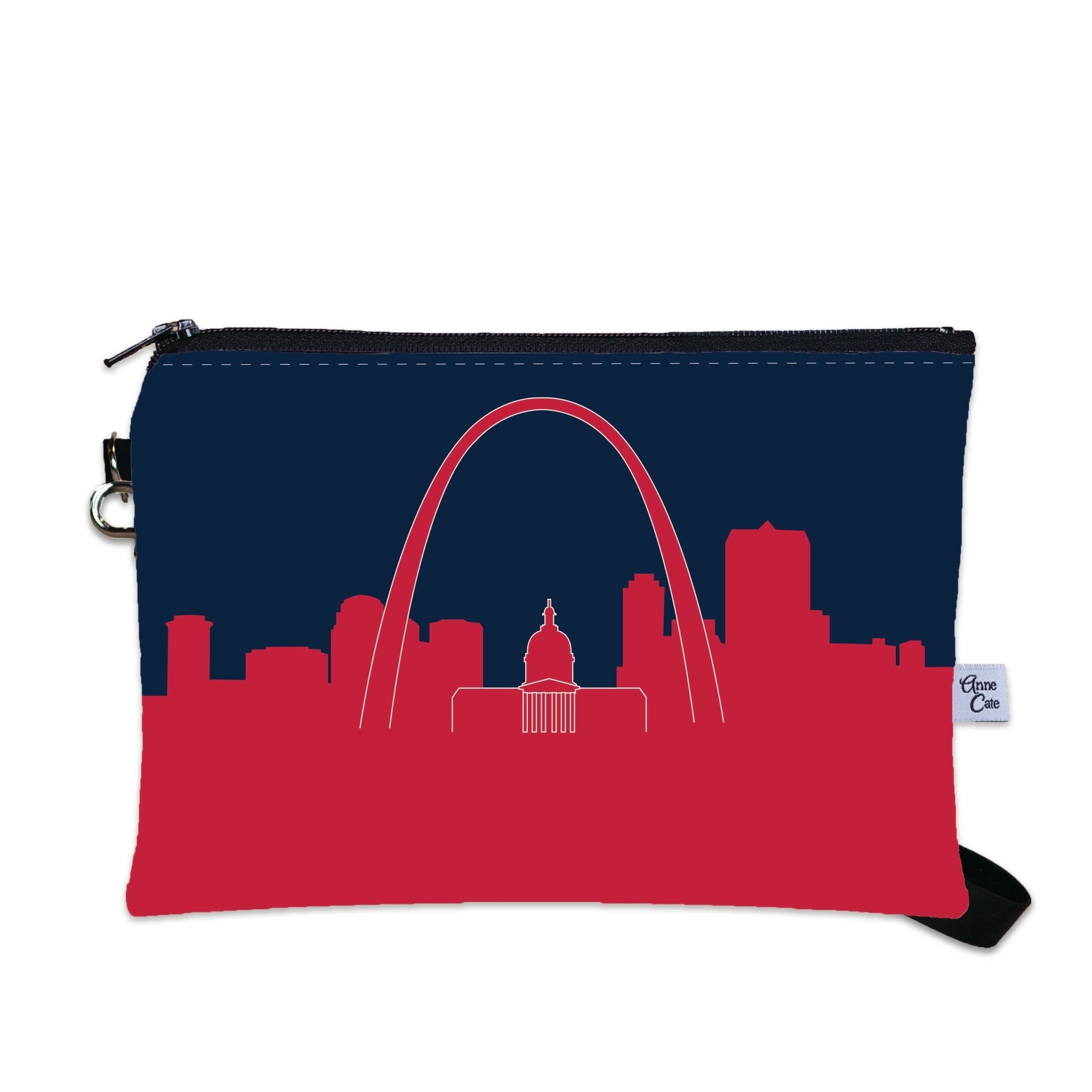 Baseball Ballpark Skyline Game Day Wristlet - Anne Cate