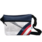 Basketball Arena Clear Stripe Game Day Fanny Pack - Anne Cate