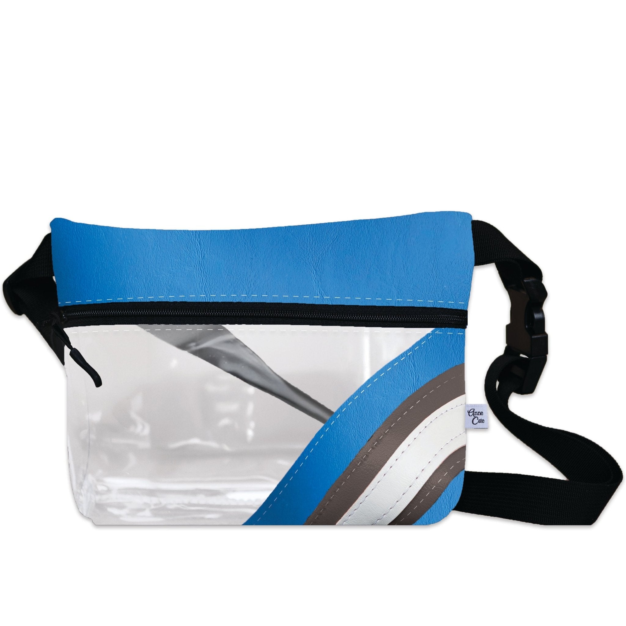 Basketball Arena Clear Stripe Game Day Fanny Pack - Anne Cate