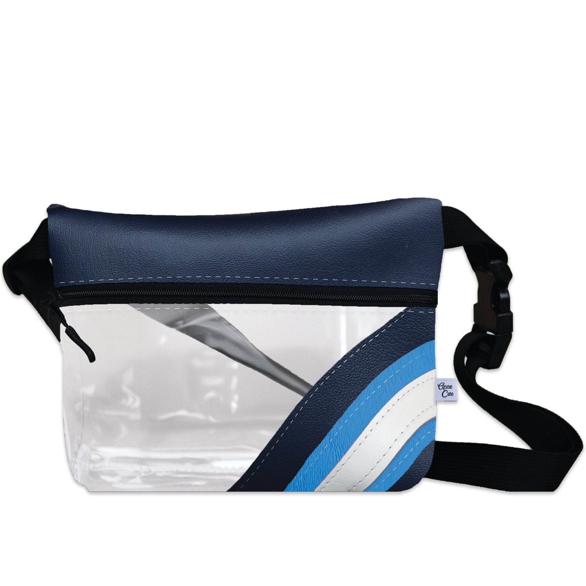 Basketball Arena Clear Stripe Game Day Fanny Pack - Anne Cate