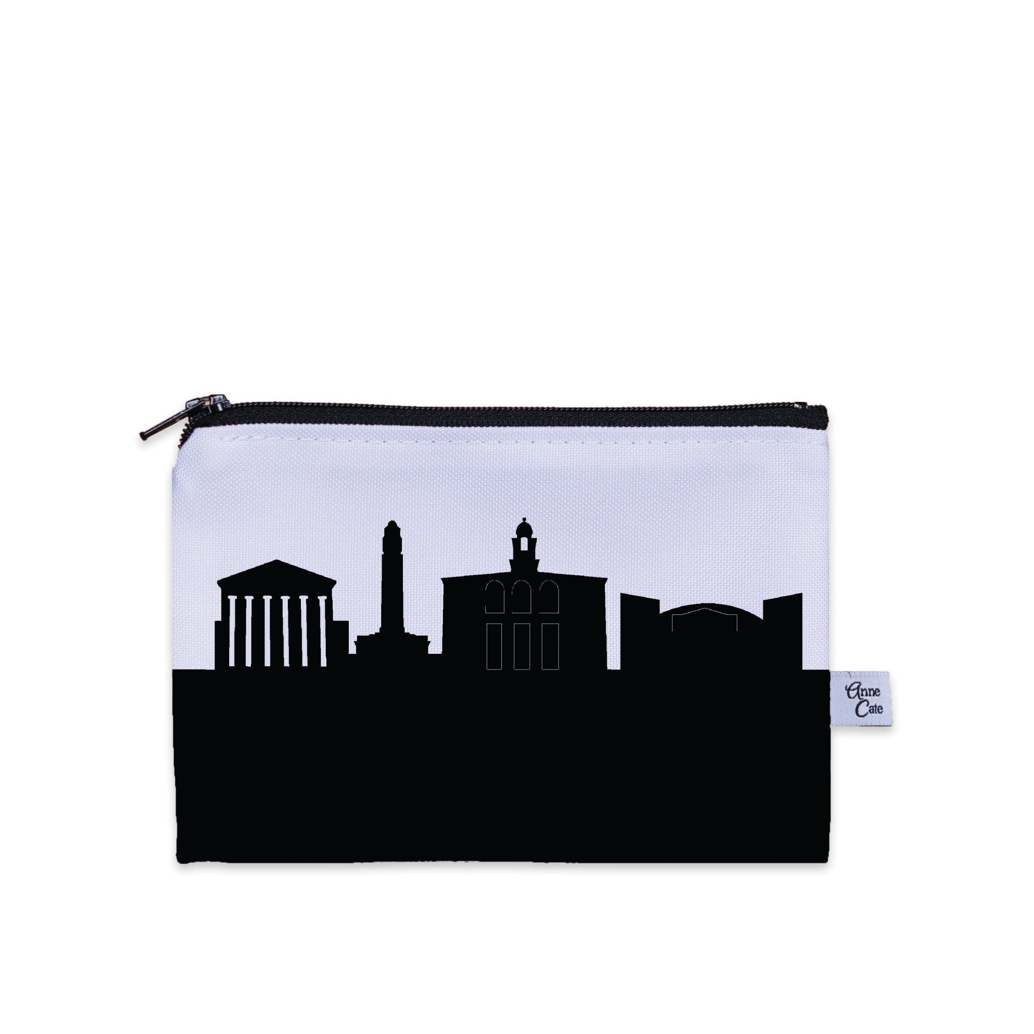 Baton Rouge LA (Louisiana State University) Skyline Canvas Mini Purse - Anne Cate