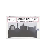 Baton Rouge LA (Louisiana State University) Skyline Mini Wallet Emergency Kit - For Her