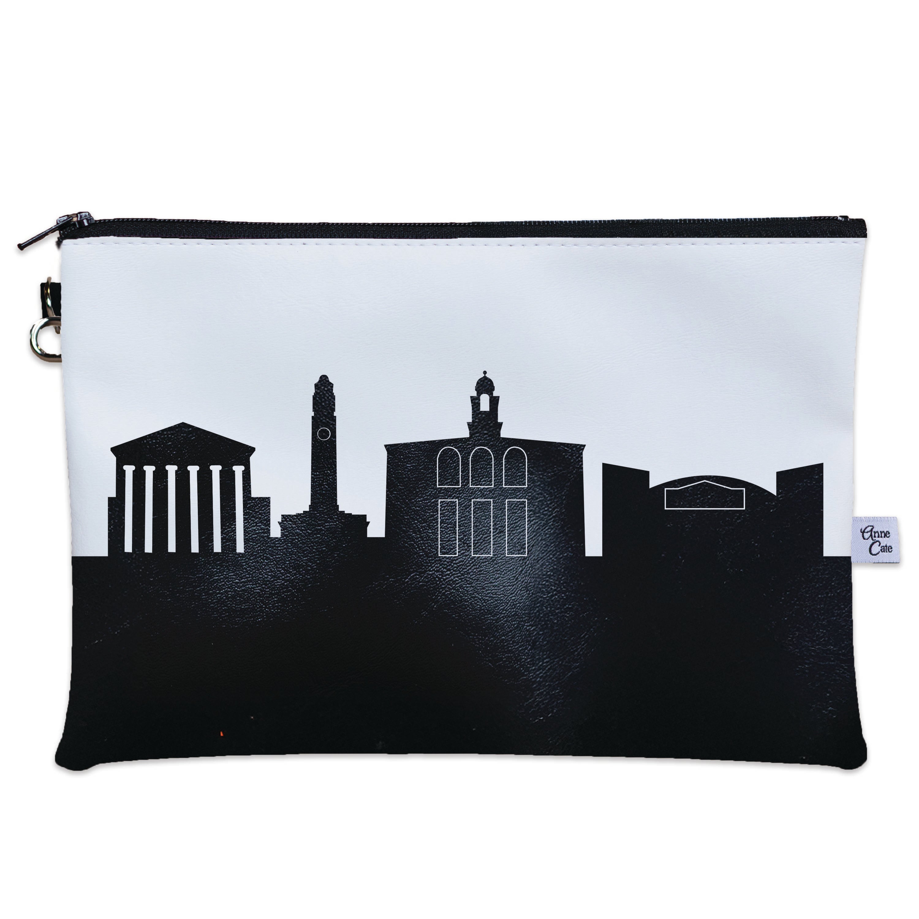 Baton Rouge LA (Louisiana State University) Skyline Wristlet Clutch Purse