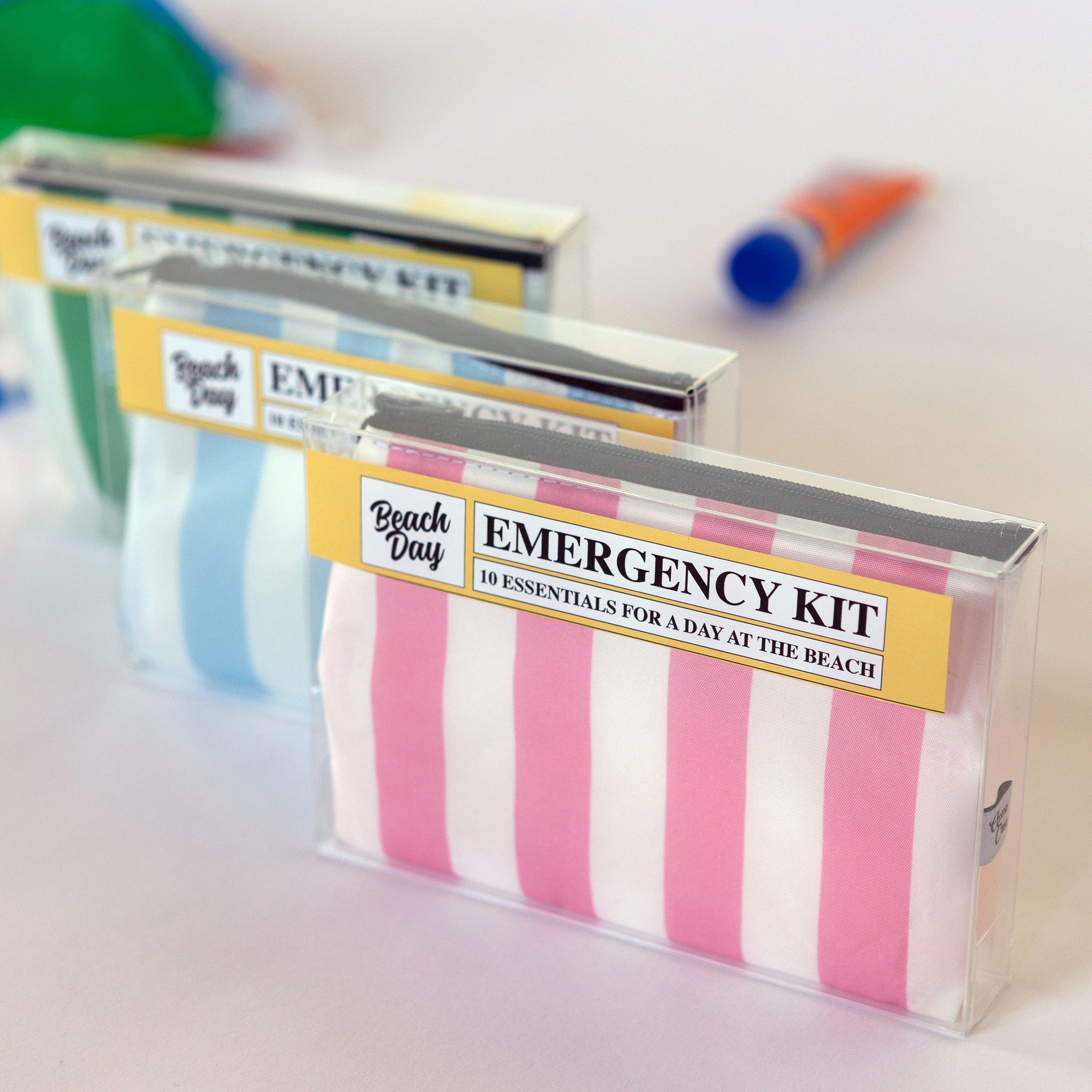 Beach Day Sailcloth Emergency Kit - Unsiex - Custom - Anne Cate