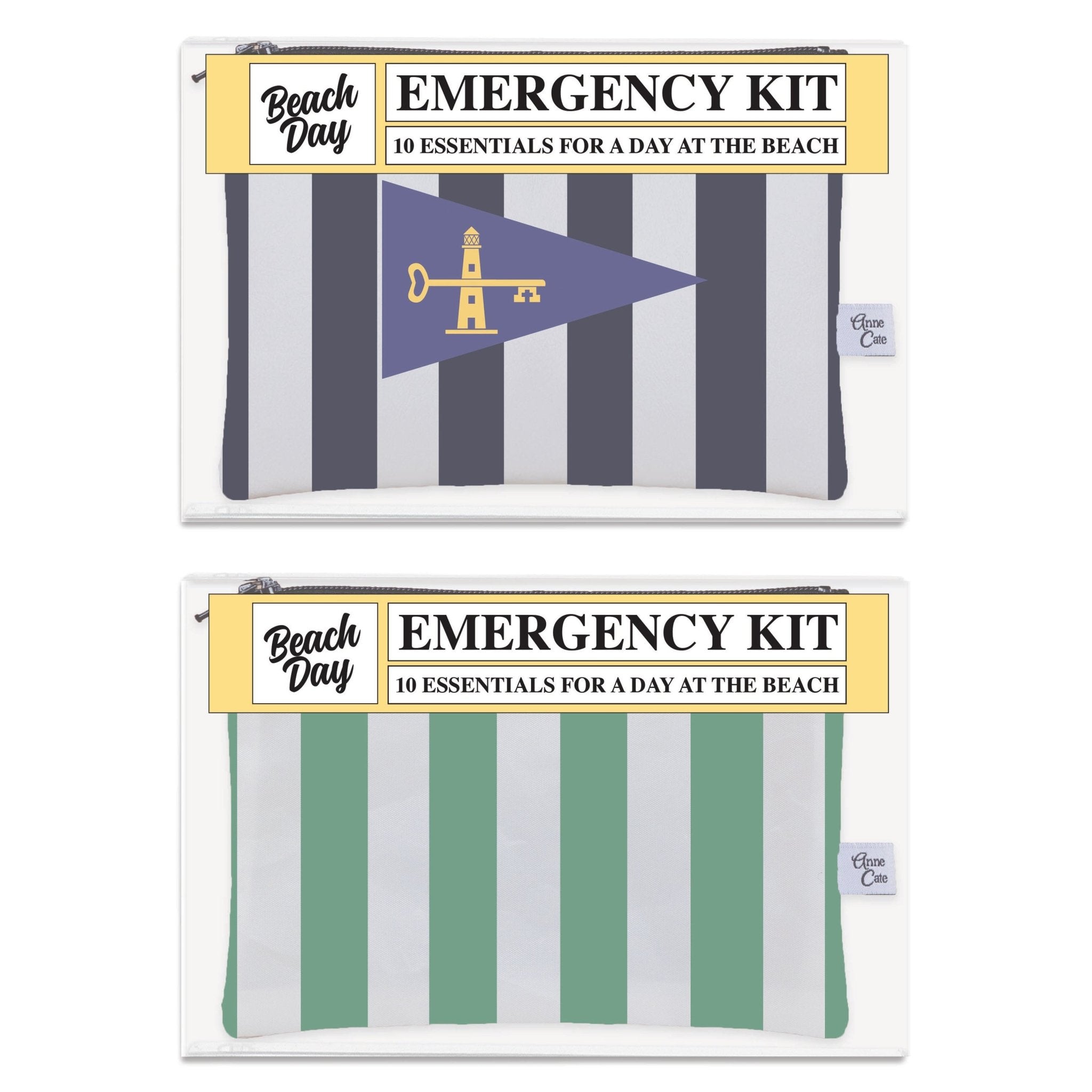 Beach Day Sailcloth Emergency Kit - Unsiex - Custom - Anne Cate