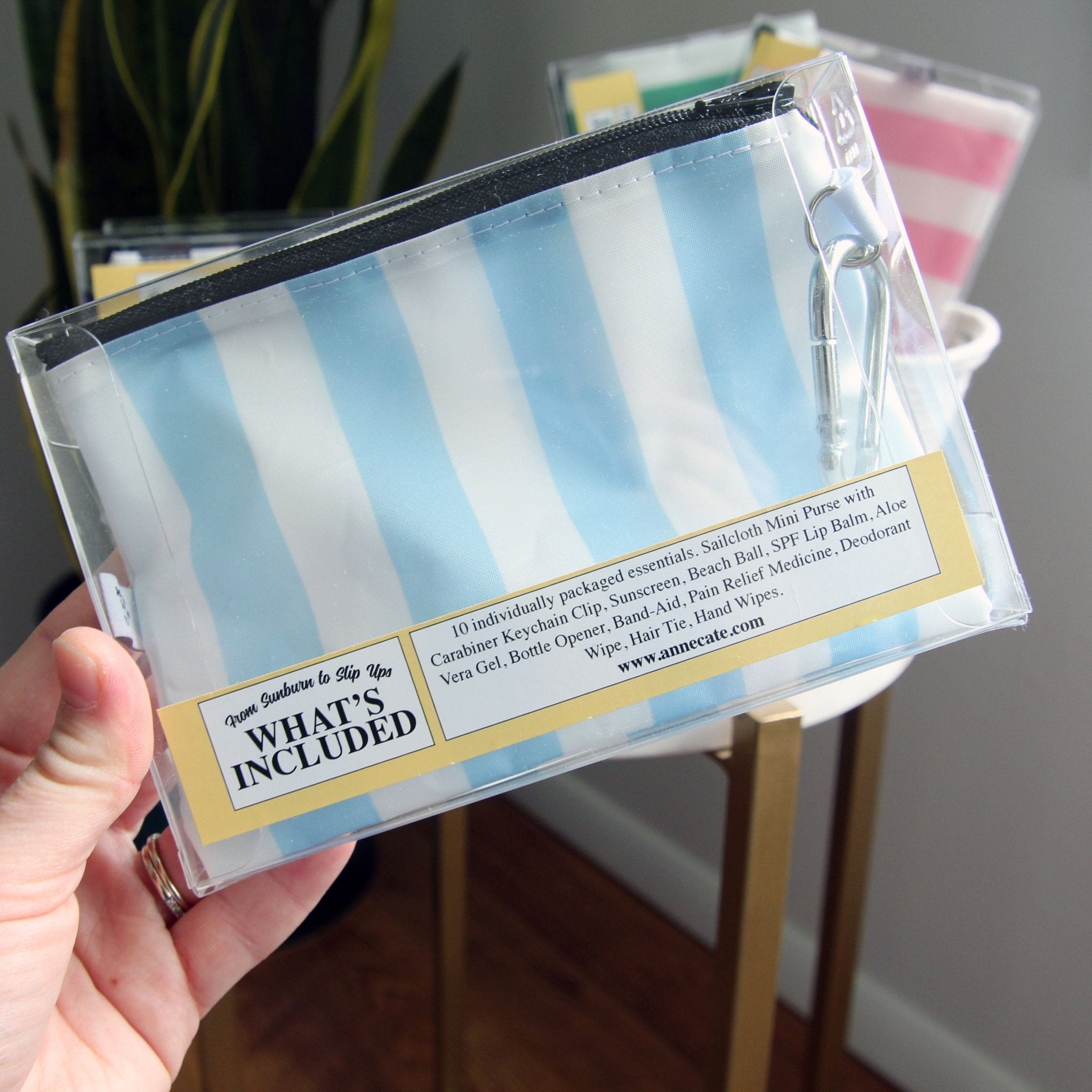 Beach Day Sailcloth Emergency Kit - Unsiex - Custom - Anne Cate
