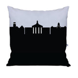 Berea OH (Baldwin Wallace University) Skyline Large Throw Pillow