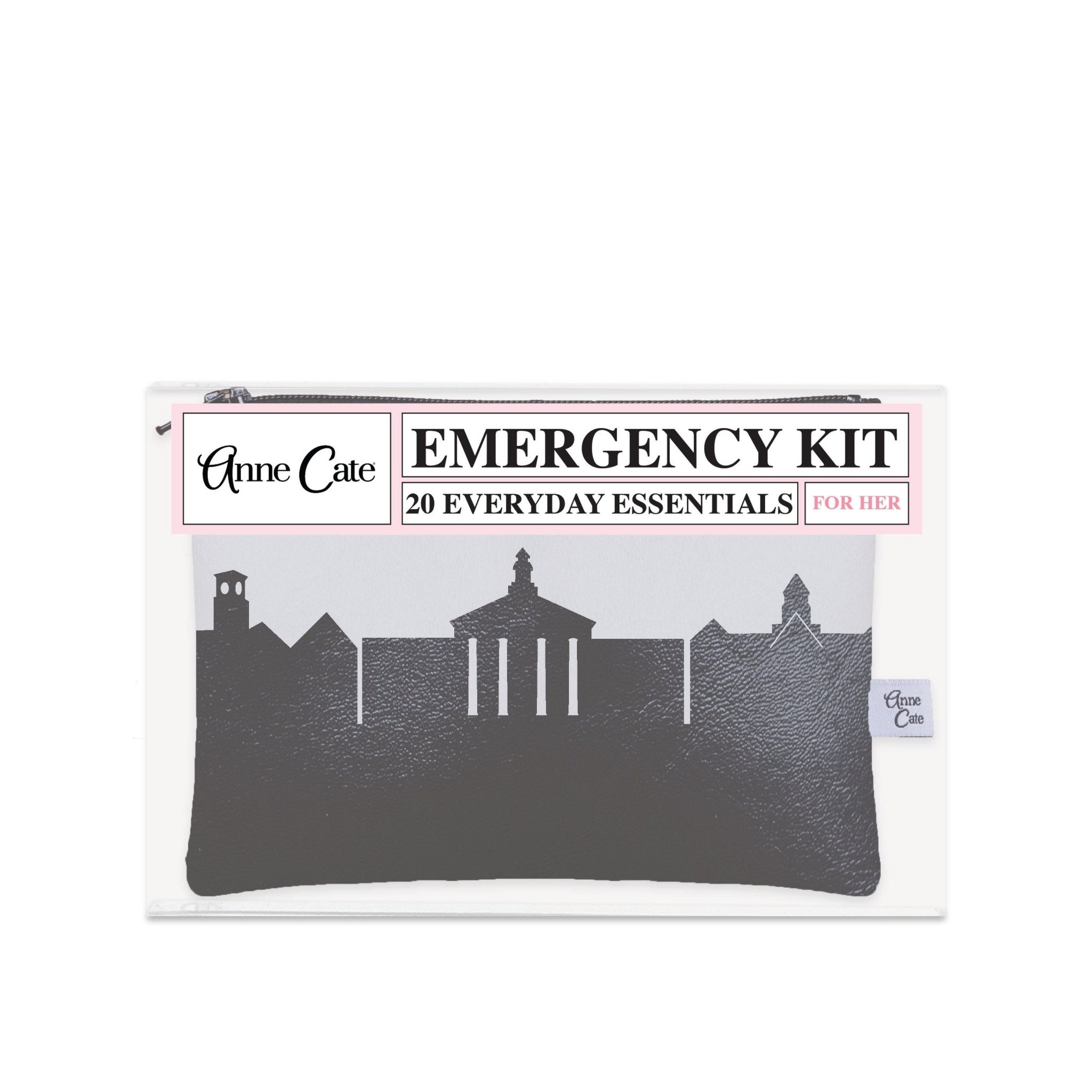 Berea OH (Baldwin Wallace University) Skyline Mini Wallet Emergency Kit - For Her - Anne Cate