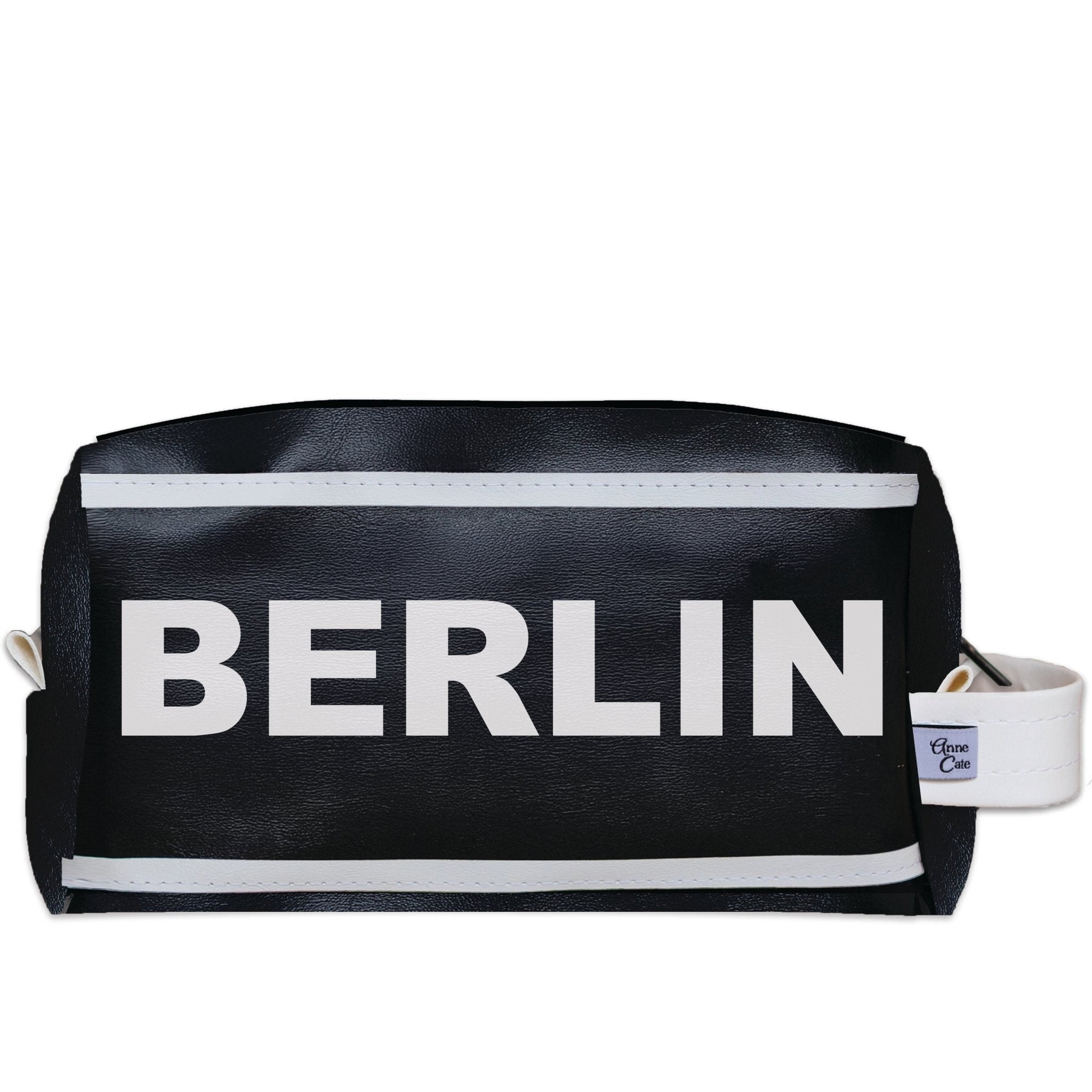 BERLIN City Abbreviation Travel Dopp Kit Toiletry Bag - Anne Cate