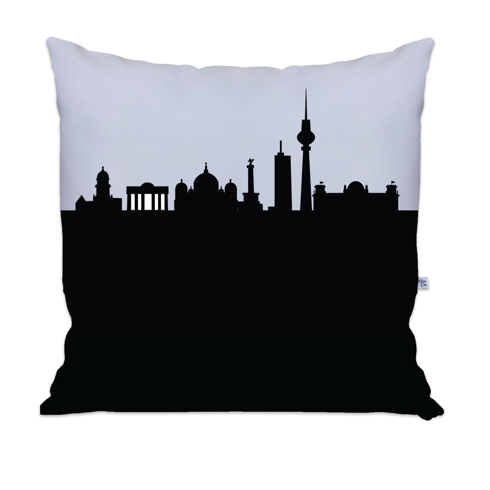 Berlin Germany Skyline Large Throw Pillow - Anne Cate