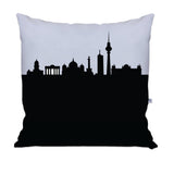 Berlin Germany Skyline Large Throw Pillow