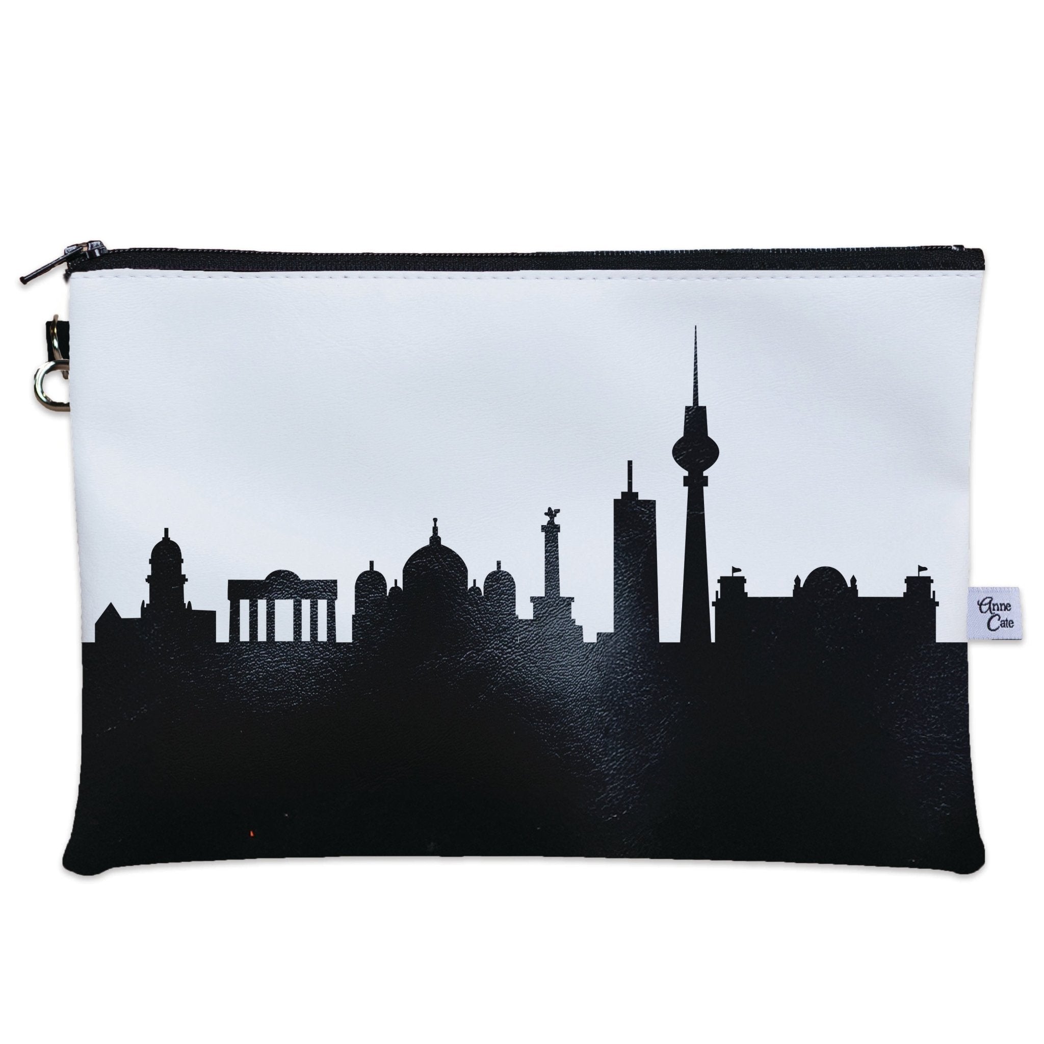 Berlin Germany Skyline Wristlet Clutch Purse - Anne Cate