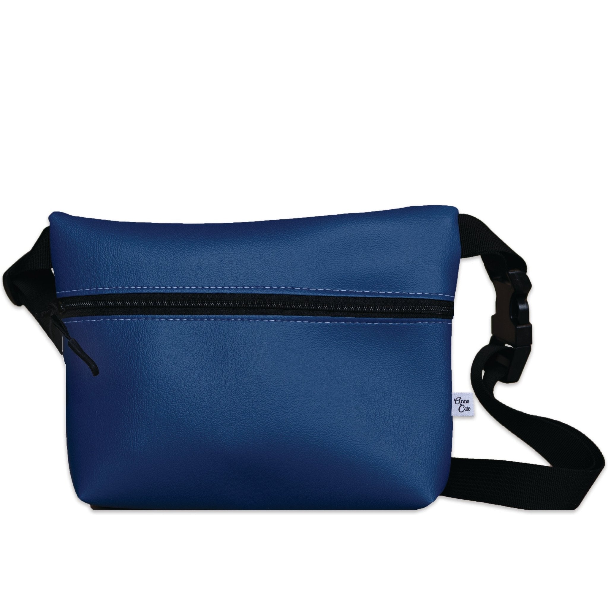 Blue Belt Bag Fanny Pack - Anne Cate