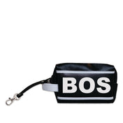 BOS (Boston) City Abbreviation Mini Bag Keychain Purse Charm - Anne Cate