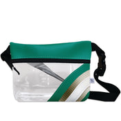 Boston Celtics Basketball Arena Clear Stripe Game Day Fanny Pack - Anne Cate