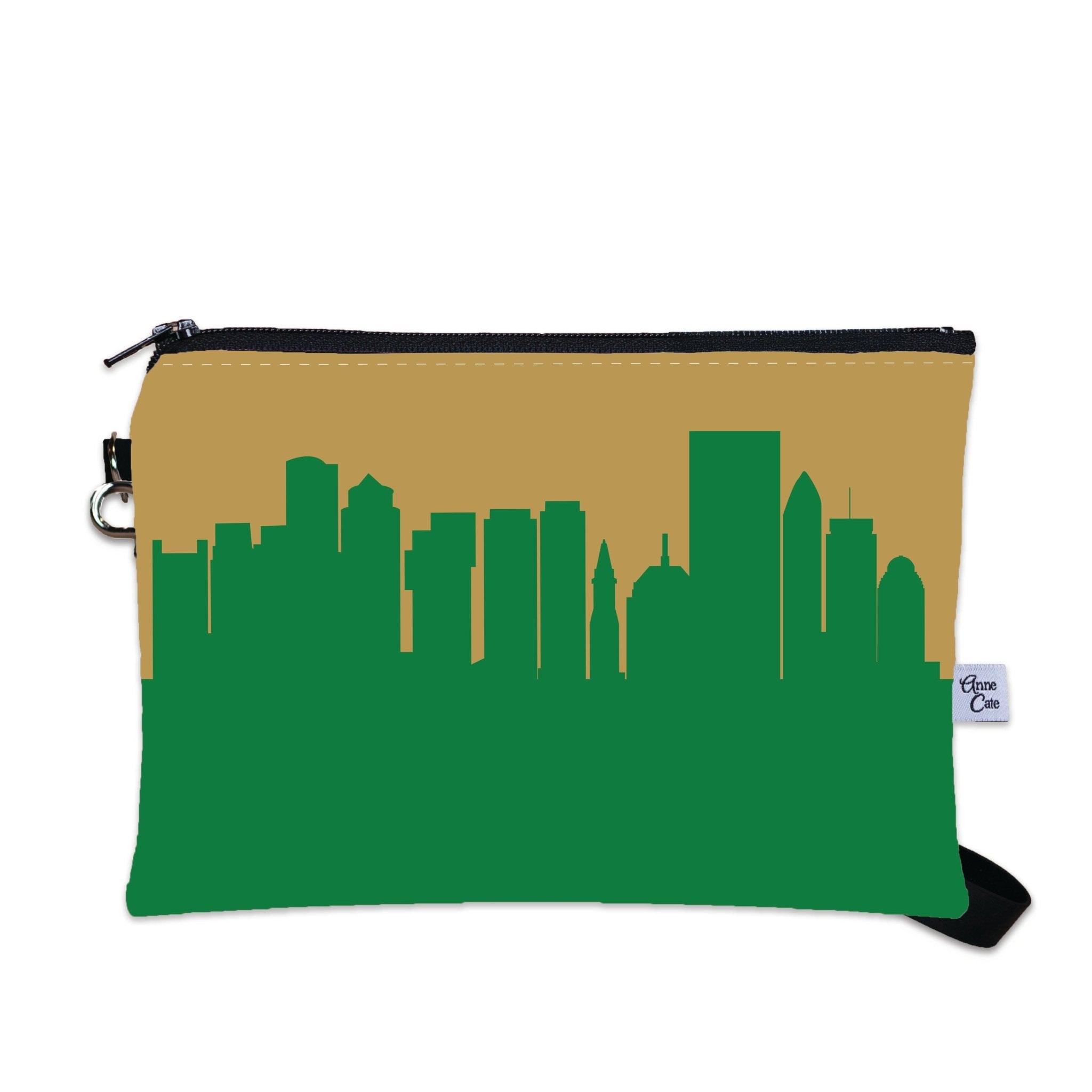 Boston Celtics Basketball Arena Skyline Game Day Wristlet - Anne Cate