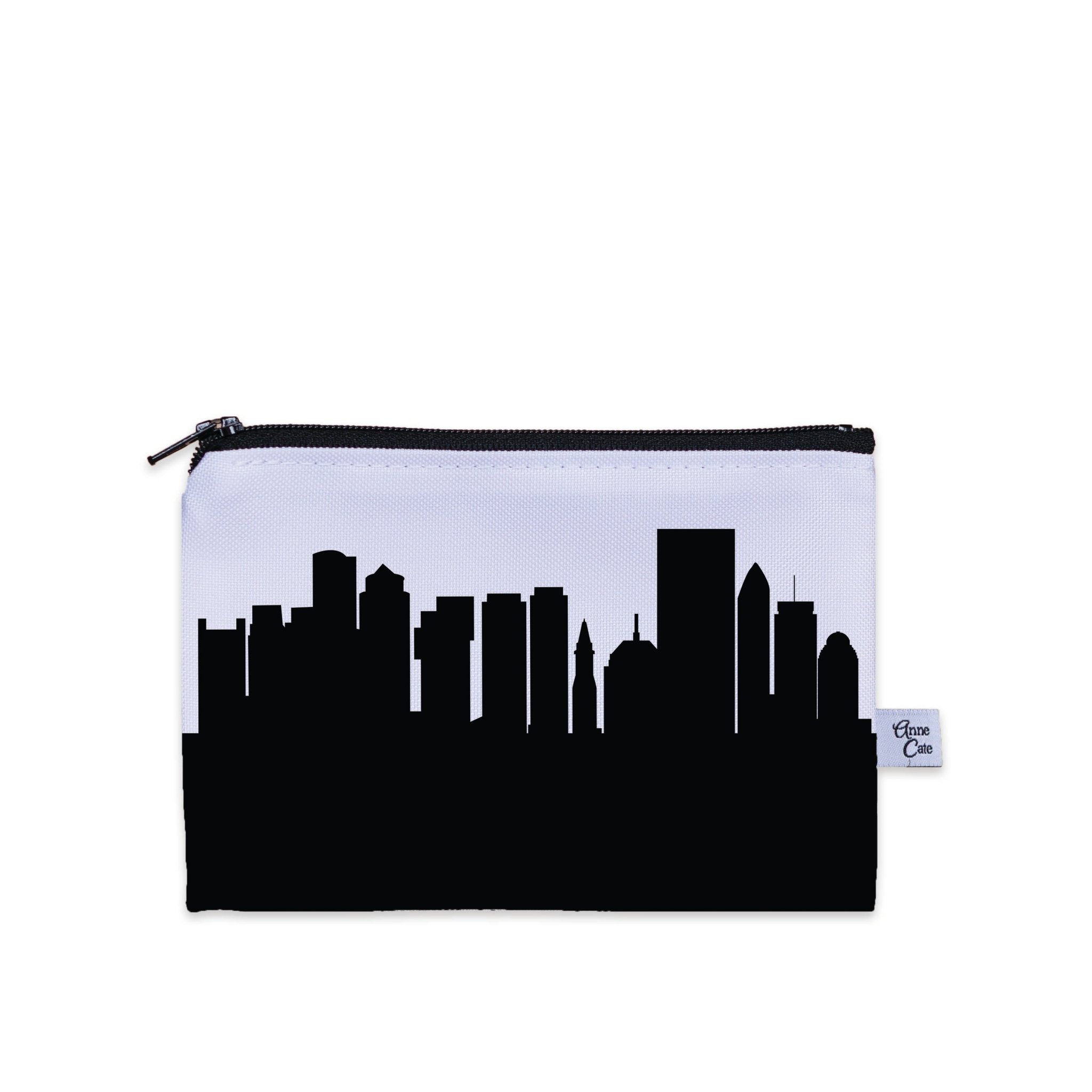 Boston MA Skyline Canvas Mini Purse - Anne Cate