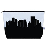 Boston MA Skyline Cosmetic Makeup Bag