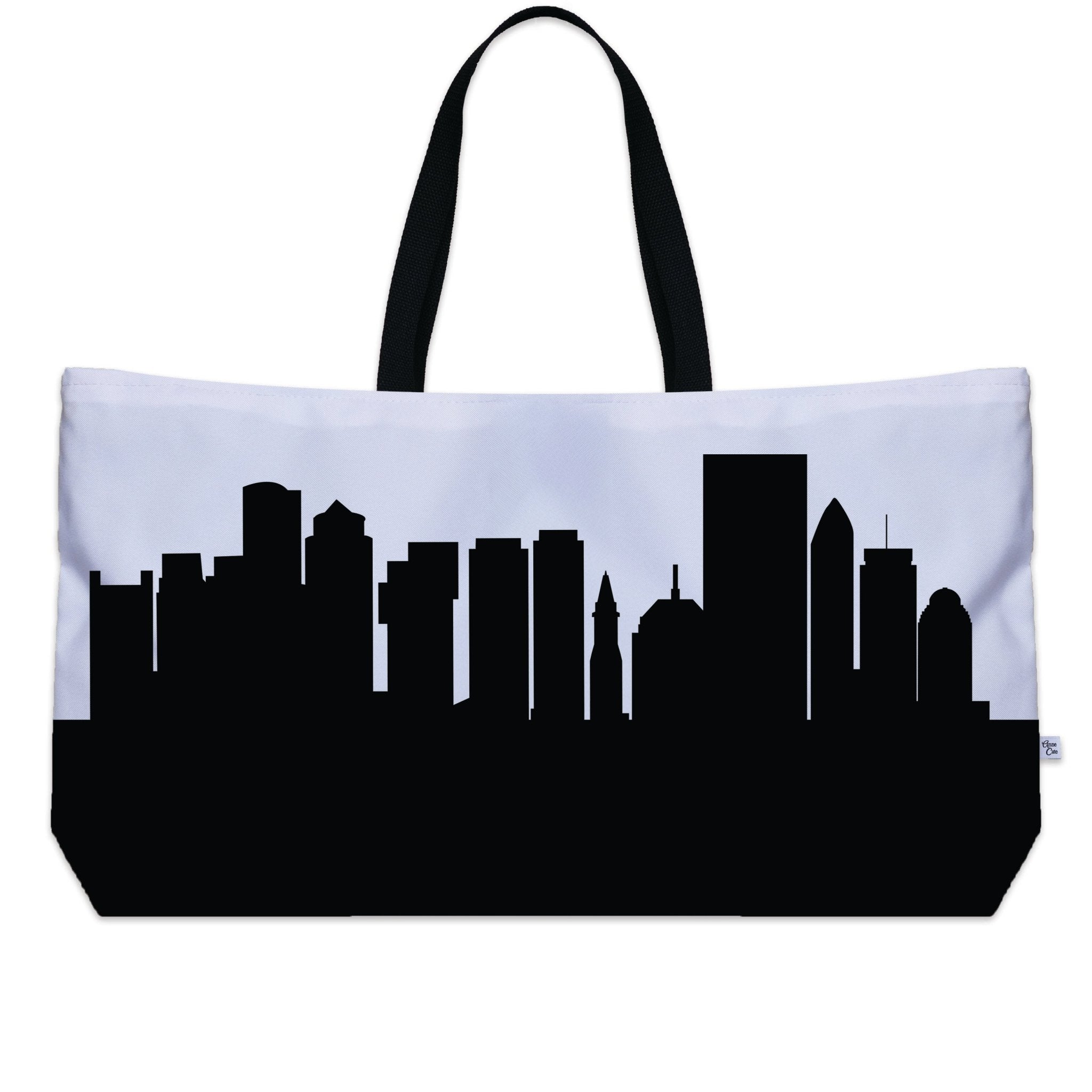 Boston MA Skyline Weekender Tote - Anne Cate