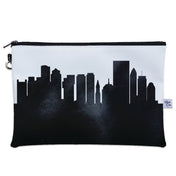 Boston MA Skyline Wristlet Clutch Purse - Anne Cate