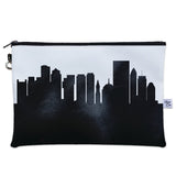 Boston MA Skyline Wristlet Clutch Purse