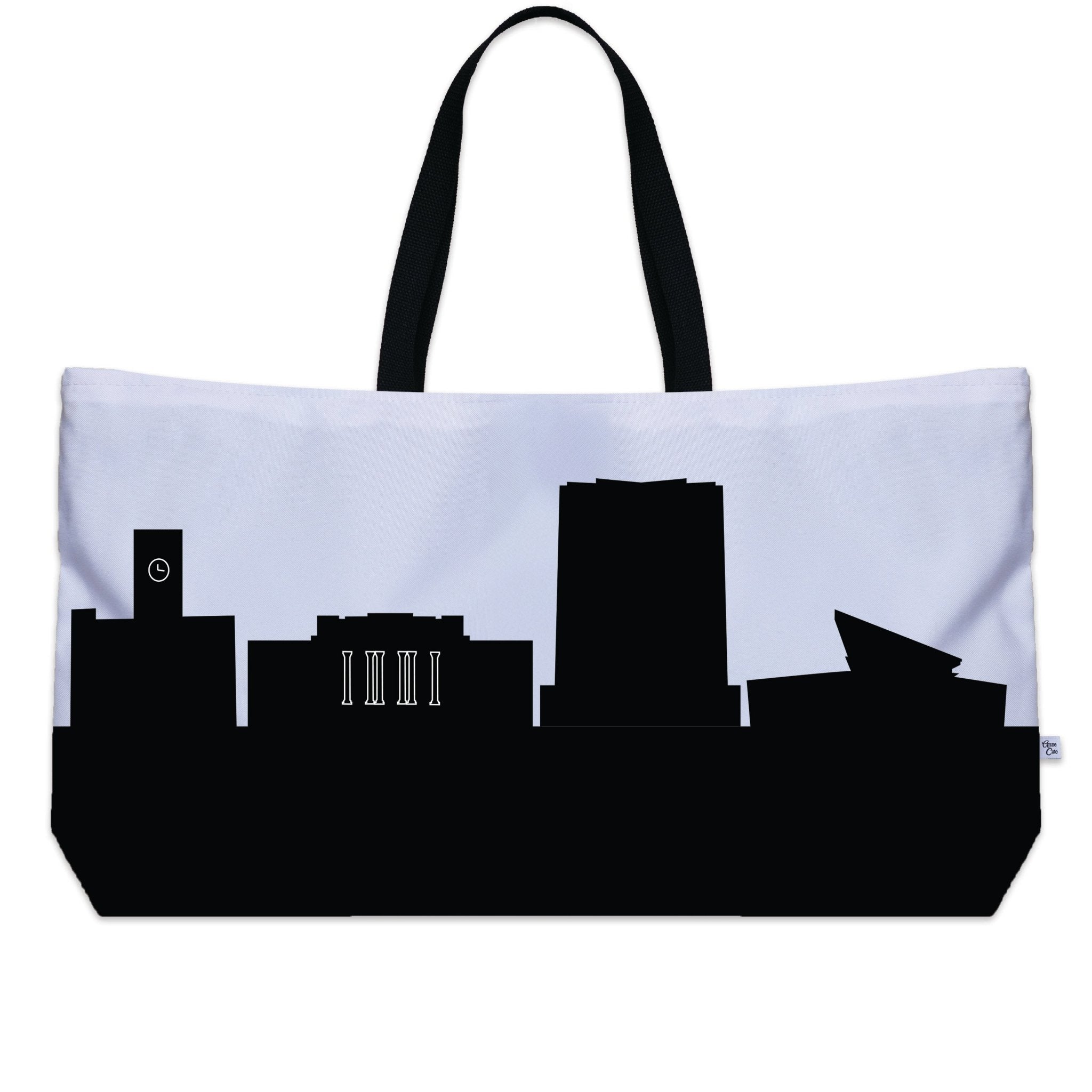 Bowling Green OH (Bowling Green State University) Skyline Weekender Tote - Anne Cate