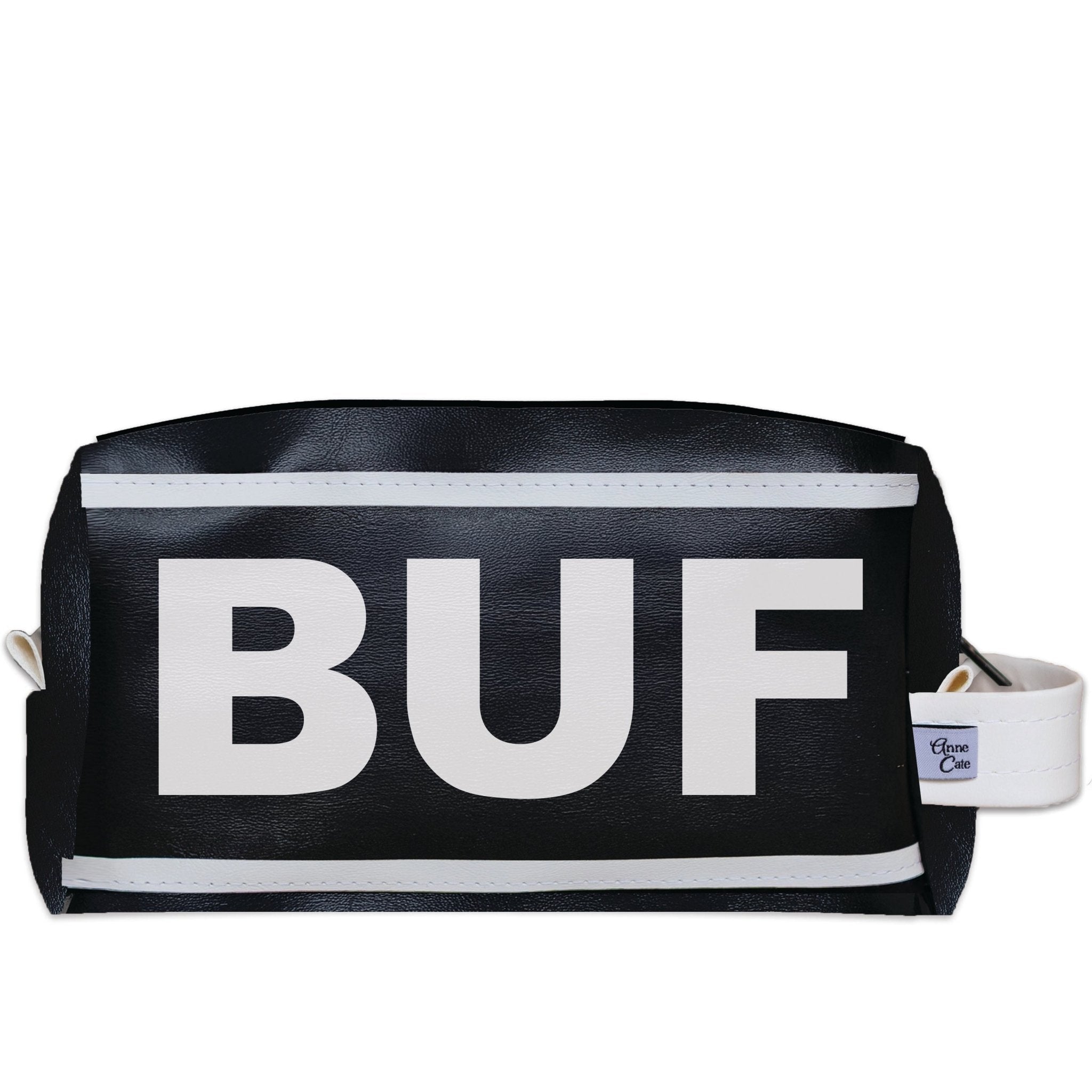BUF (Buffalo) City Abbreviation Travel Dopp Kit Toiletry Bag - Anne Cate