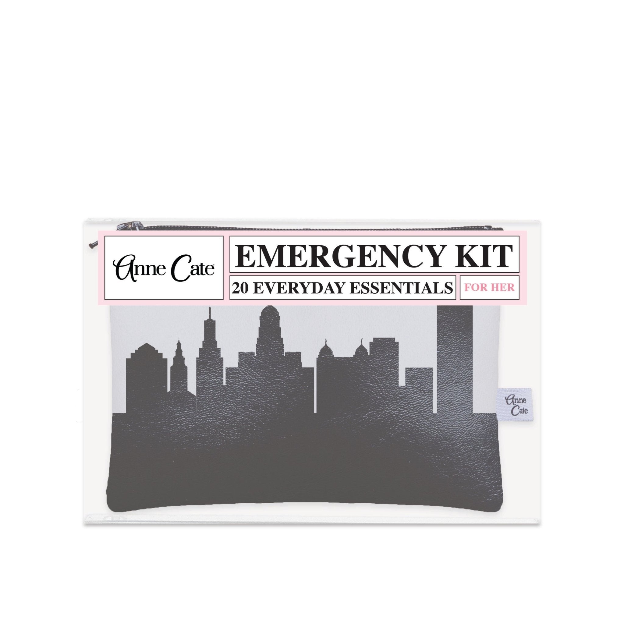 Buffalo NY Skyline Mini Wallet Emergency Kit - For Her - Anne Cate