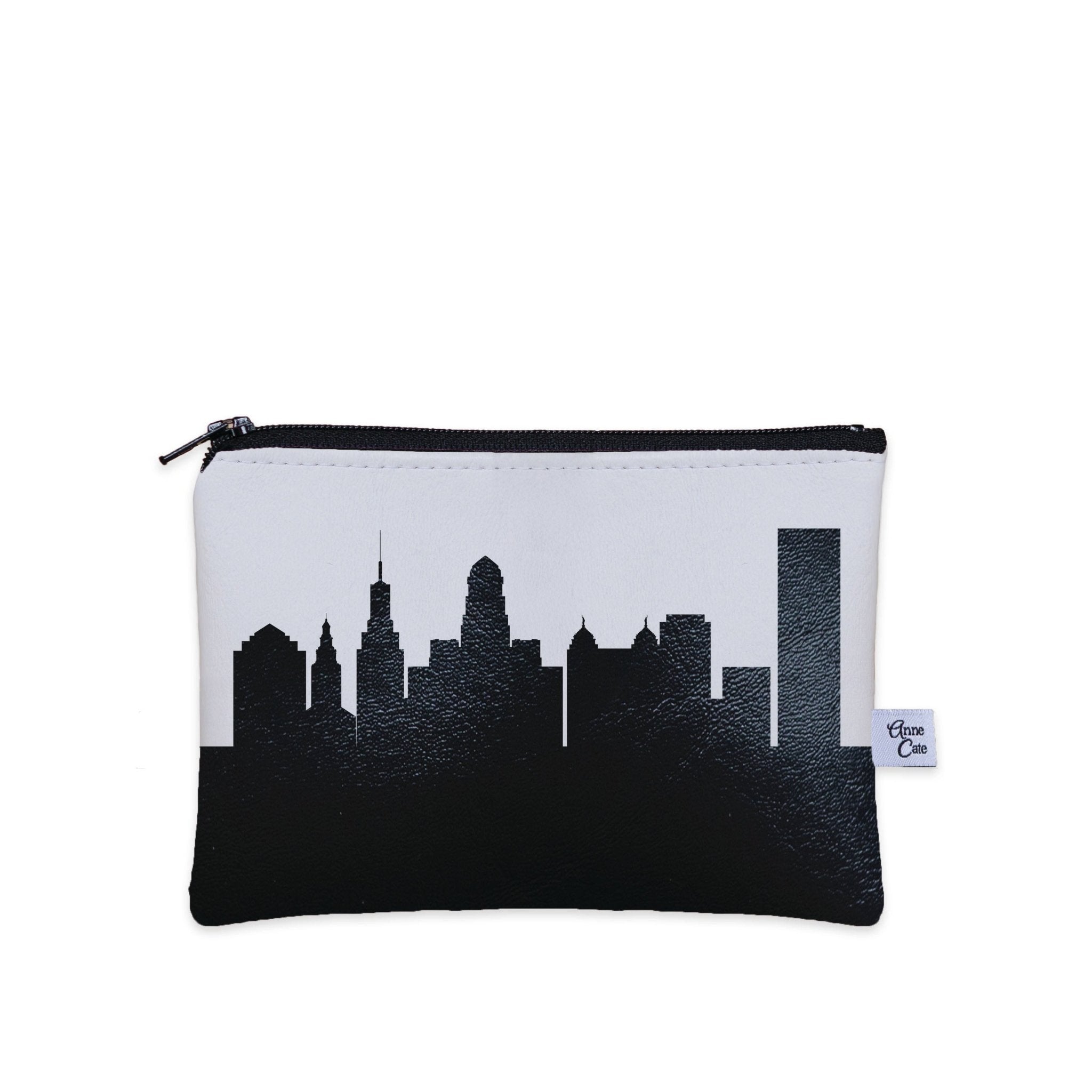 Buffalo NY Skyline Vegan Leather Mini Wallet - Anne Cate
