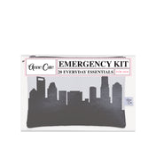 Charlotte NC Skyline Mini Wallet Emergency Kit - For Her
