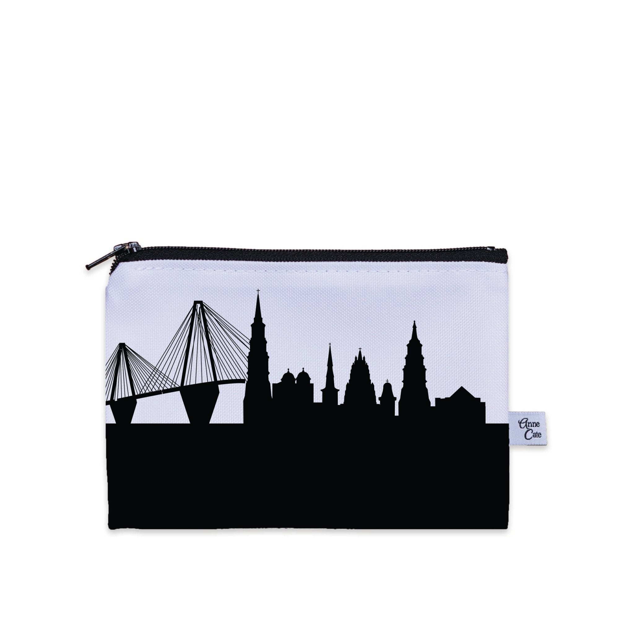 Charleston SC Skyline Canvas Mini Purse - Anne Cate