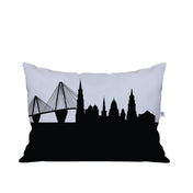 Charleston SC Skyline Lumbar Pillow - Anne Cate