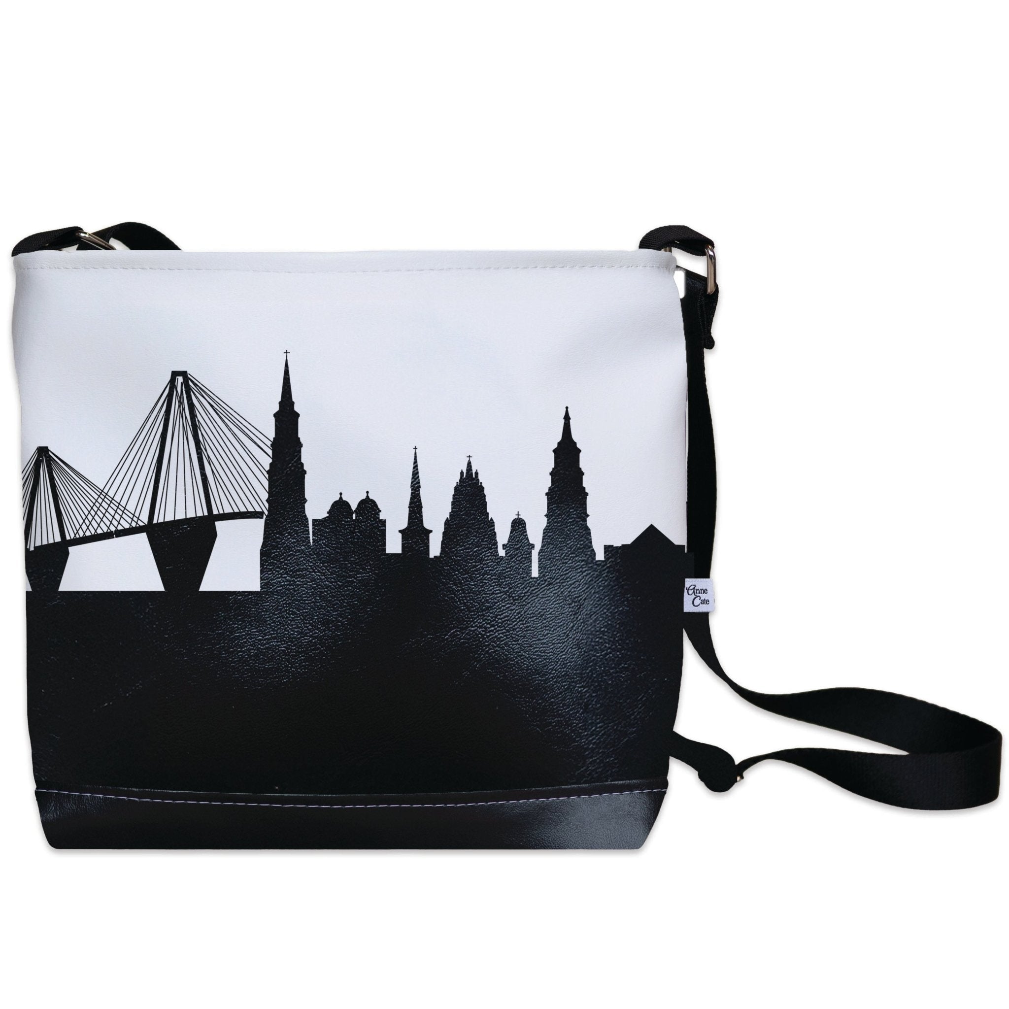 Charleston SC Skyline Shoulder Bag Crossbody - Anne Cate