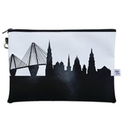 Charleston SC Skyline Wristlet Clutch Purse - Anne Cate