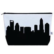 Charlotte NC Skyline Cosmetic Makeup Bag - Anne Cate