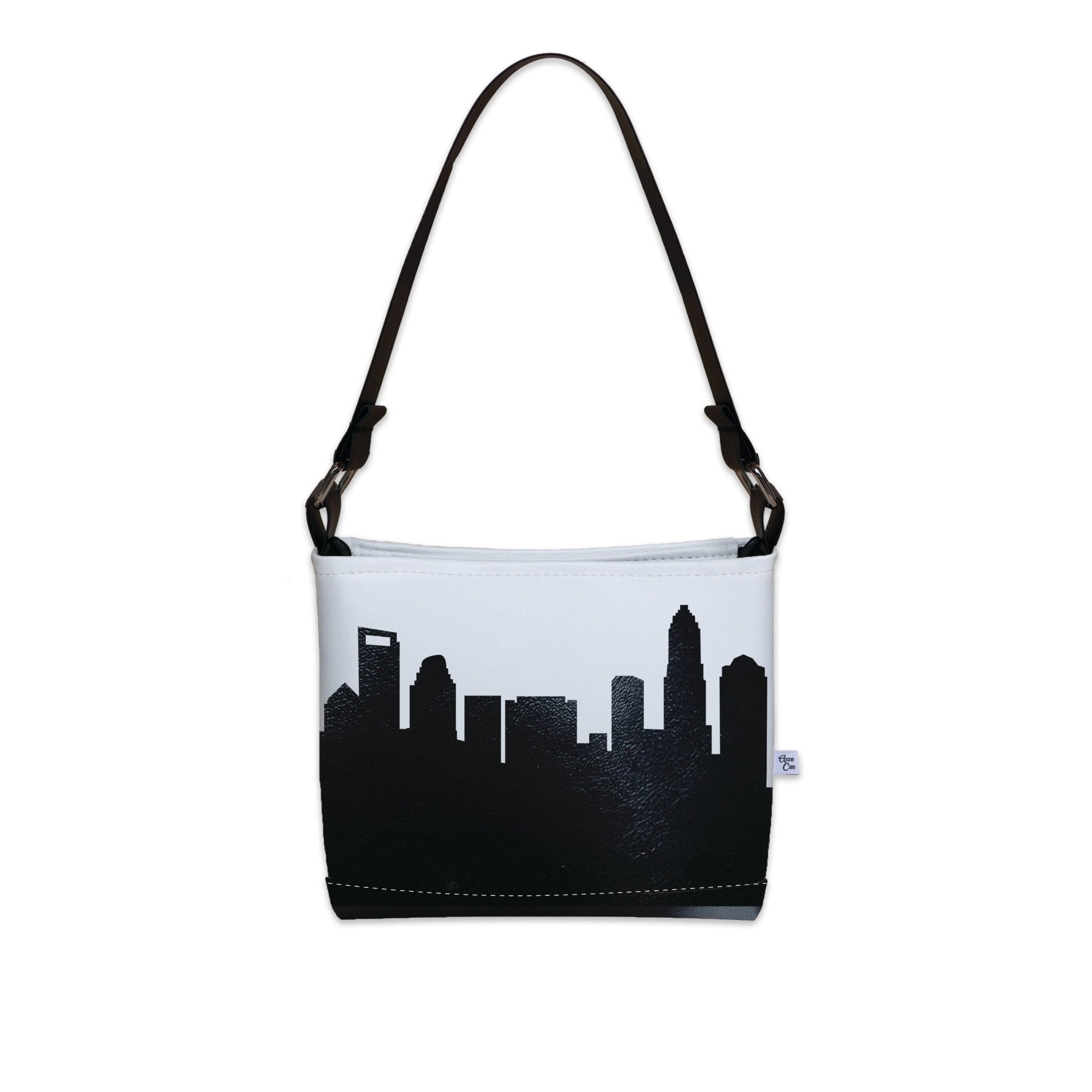 Charlotte NC Skyline Signature Handbag - Anne Cate