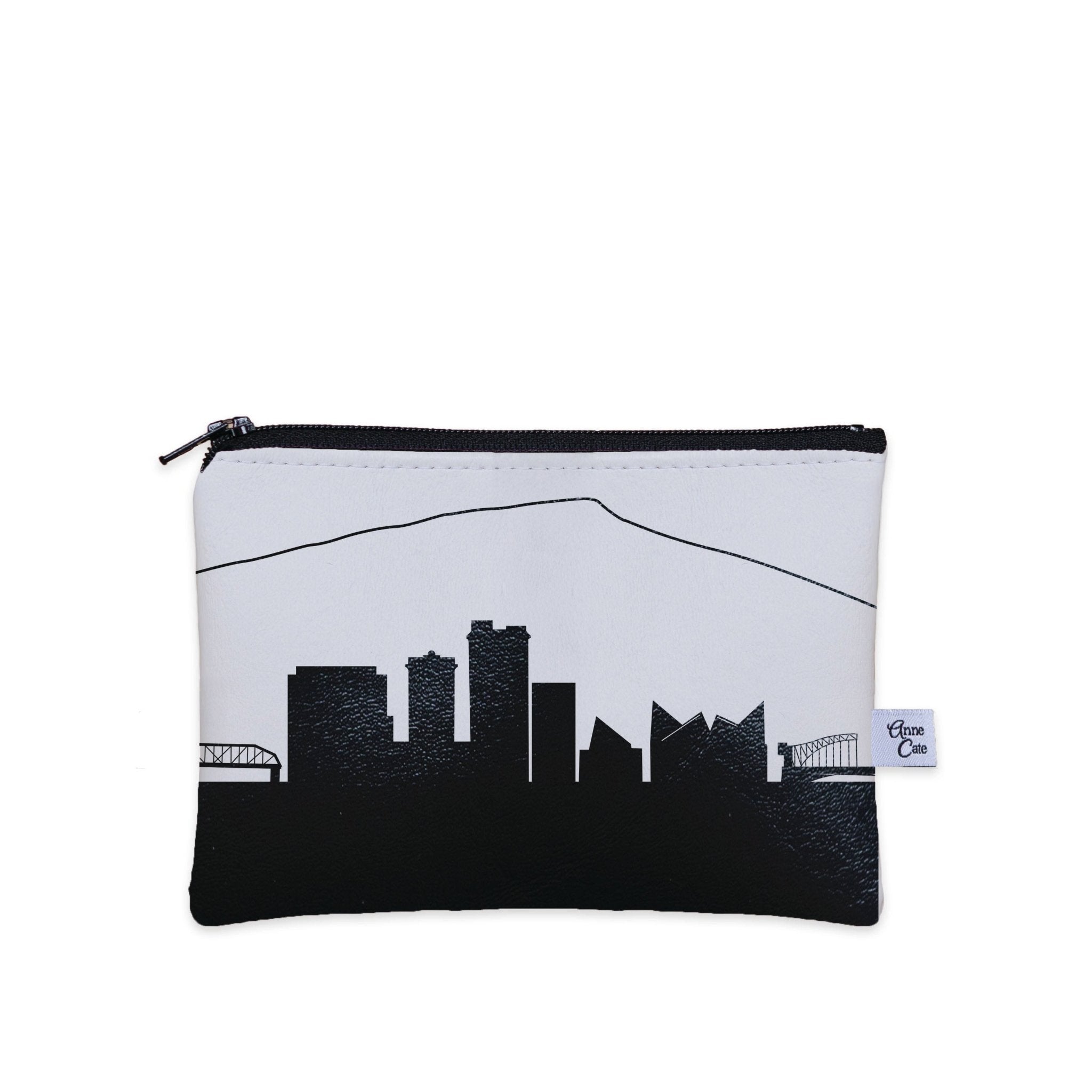Chattanooga TN Skyline Vegan Leather Mini Wallet - Anne Cate