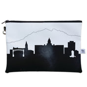 Cheyenne WY Skyline Wristlet Clutch Purse - Anne Cate