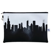 Chicago IL Skyline Wristlet Clutch Purse - Anne Cate