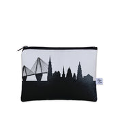 Charleston SC Skyline Vegan Leather Mini Wallet