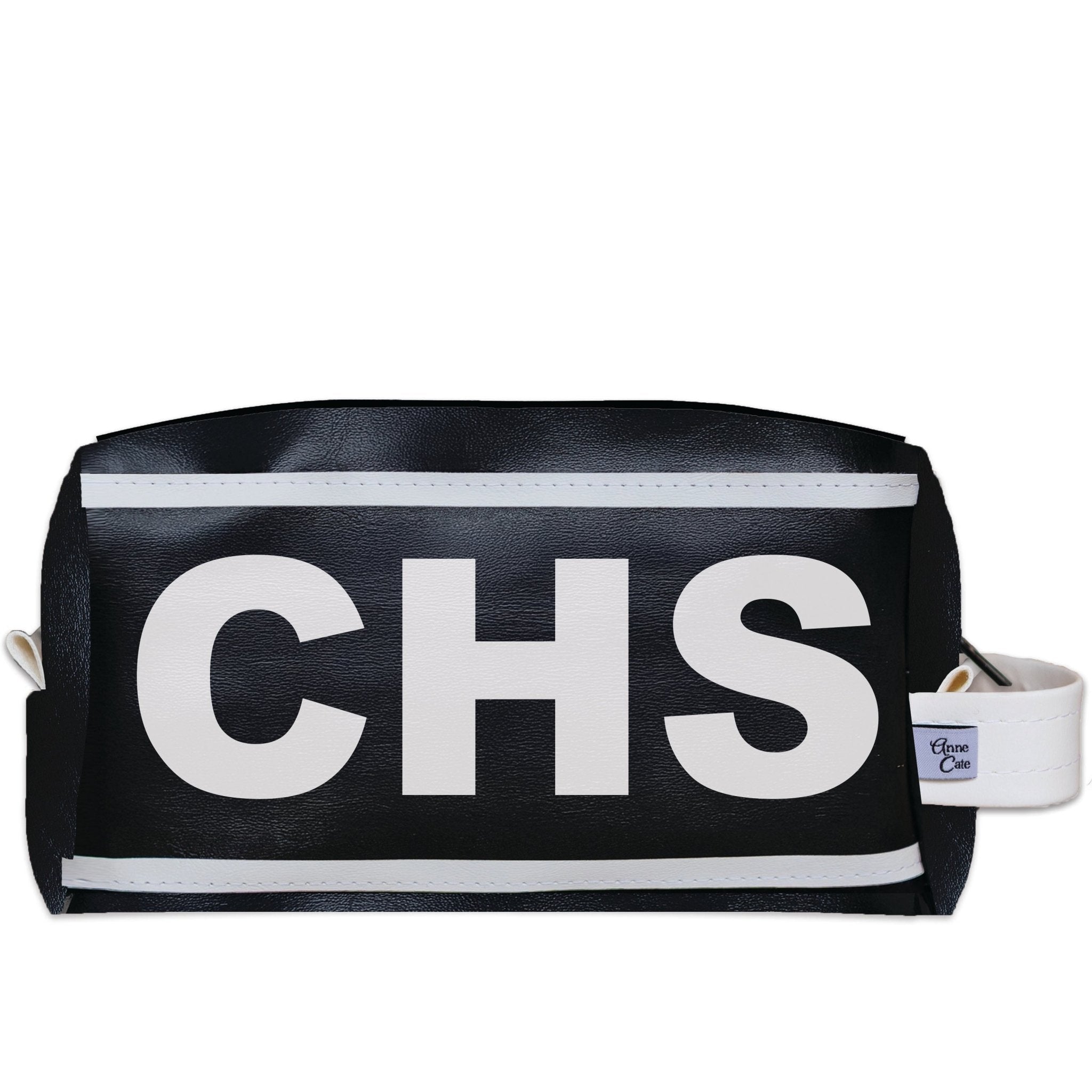 CHS (Charleston SC) City Abbreviation Travel Dopp Kit Toiletry Bag - Anne Cate