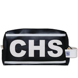 CHS (Charleston SC) City Abbreviation Travel Dopp Kit Toiletry Bag