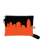 Cincinnati Bengals Football Stadium Skyline Game Day Wristlet - Anne Cate