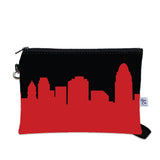 Cincinnati Reds Baseball Ballpark Skyline Game Day Wristlet