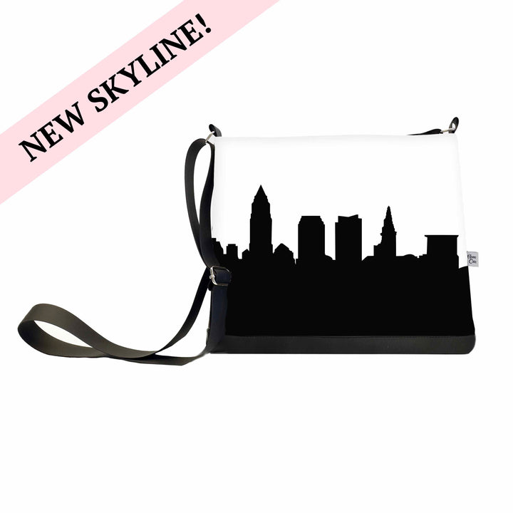 Cleveland OH Skyline Crossbody Bag